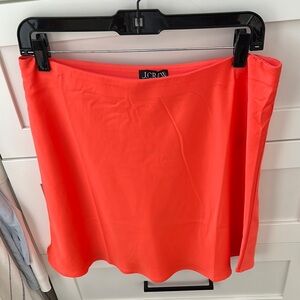 J. Crew Women's mini Gwen Slip Skirt in coral